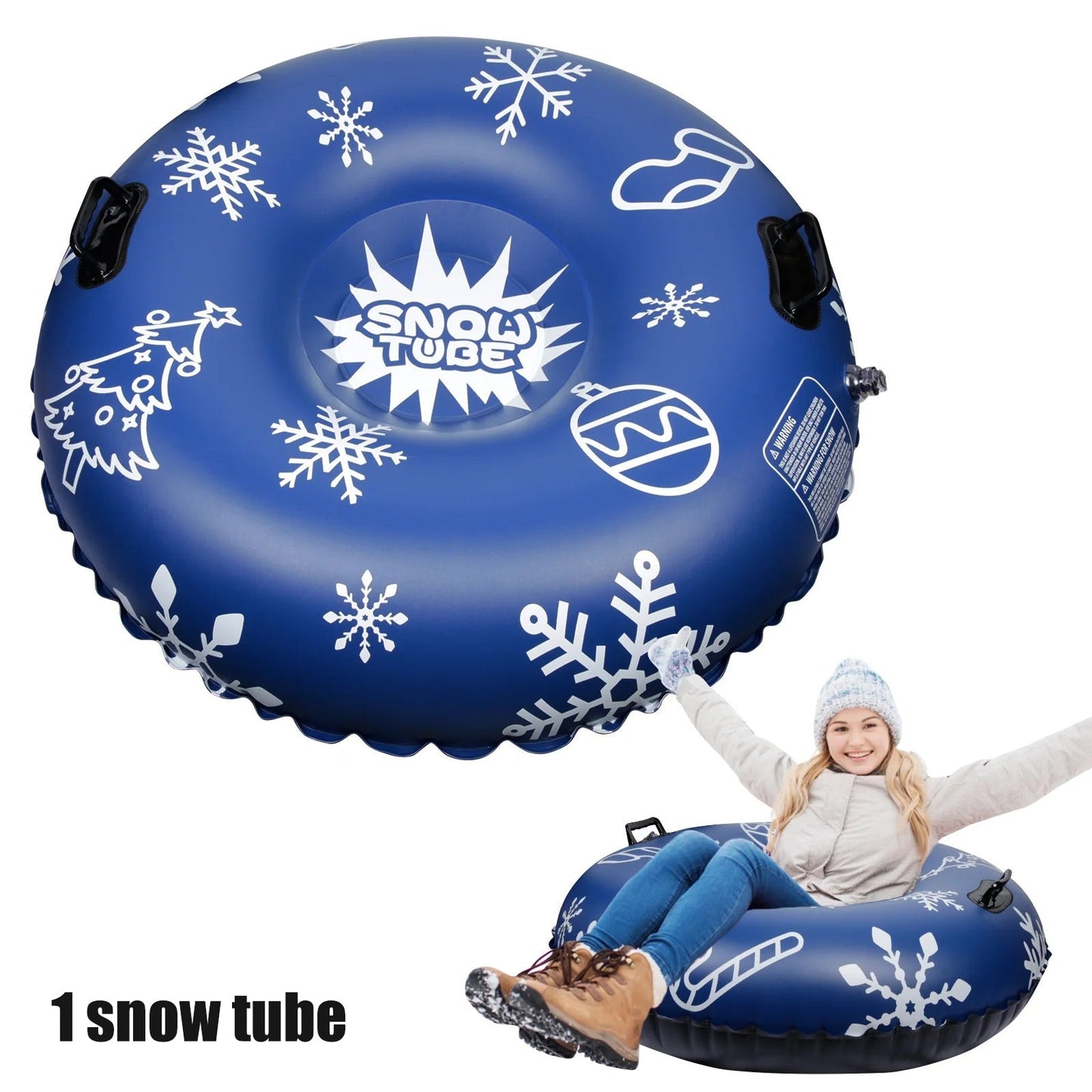 💥Last day 44% OFF💥PVC Winter Inflatable Ski Circle❄️