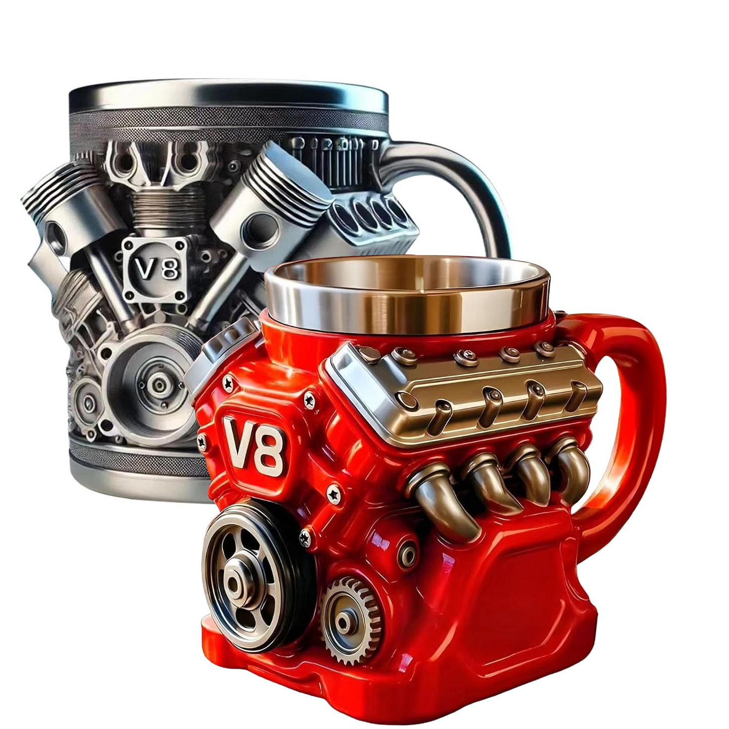 💥Last day 30% OFF💥V8 Engine Coffee Mug🏍️☕