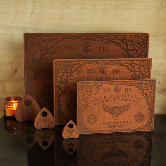 Owl Spirit Board–Wiccan Divination Tool