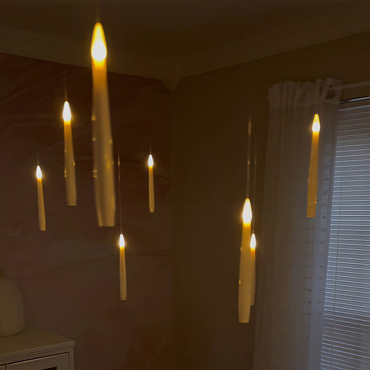 🧙Floating Candles with Wand✨