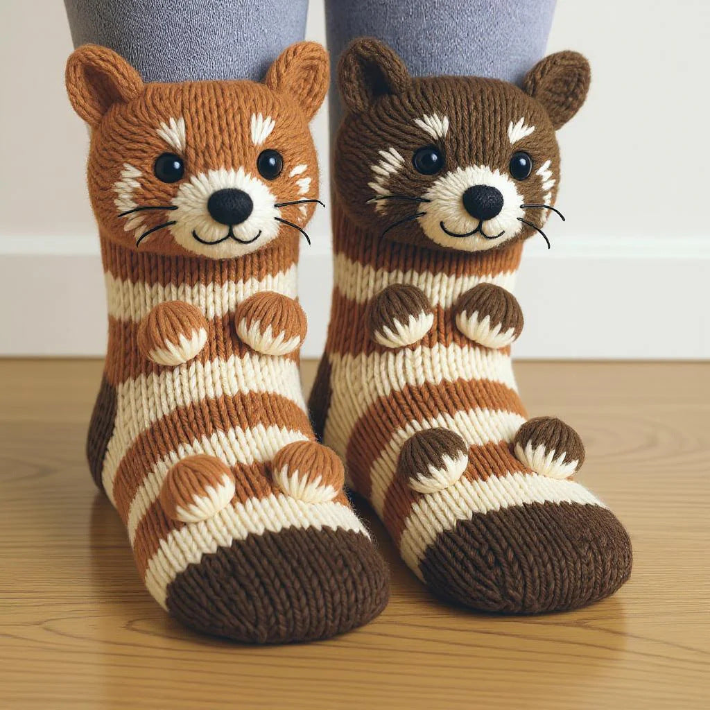 💥Last day 51% OFF💥3D Animal Socks🎄🧦