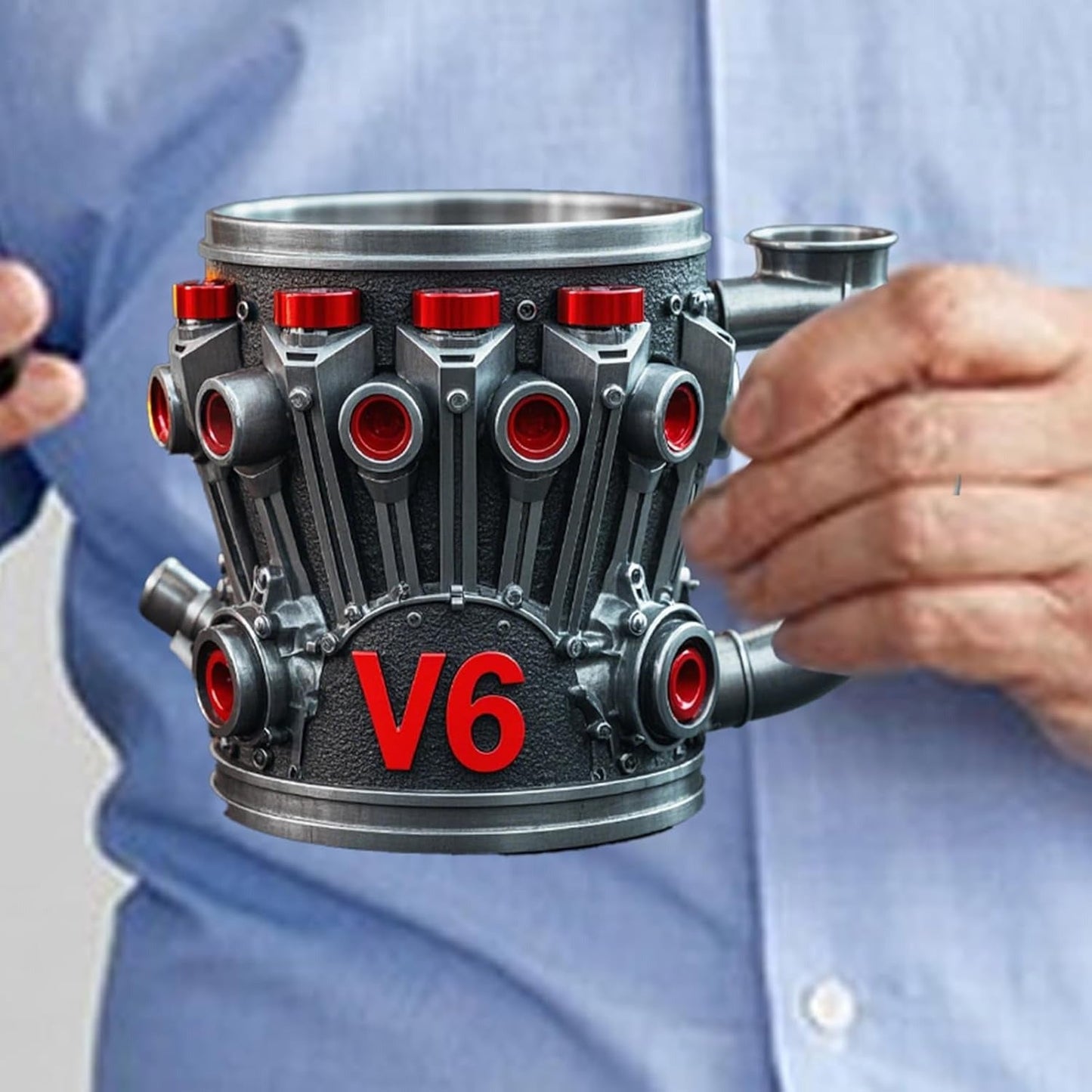 💥Last day 37% OFF💥V6 engine coffee mug☕