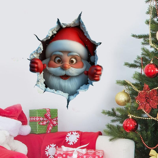 💥Last Day 51% OFF💥Santa Claus Wall Stickers🎅🎁