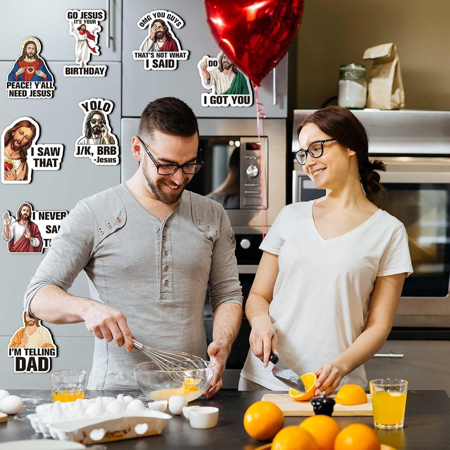 💥Last Day 33% OFF💥Fun Jesus Magnets