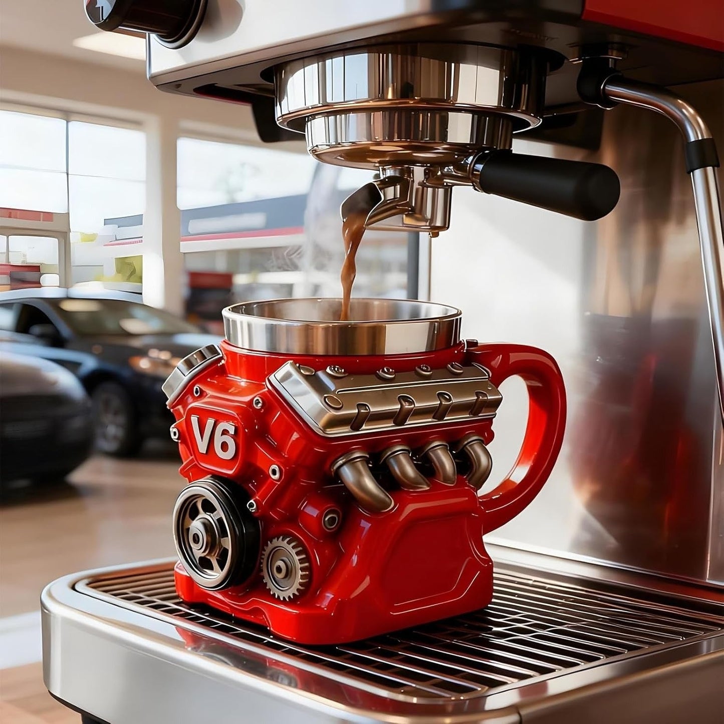 💥Last day 30% OFF💥V8 Engine Coffee Mug🏍️☕