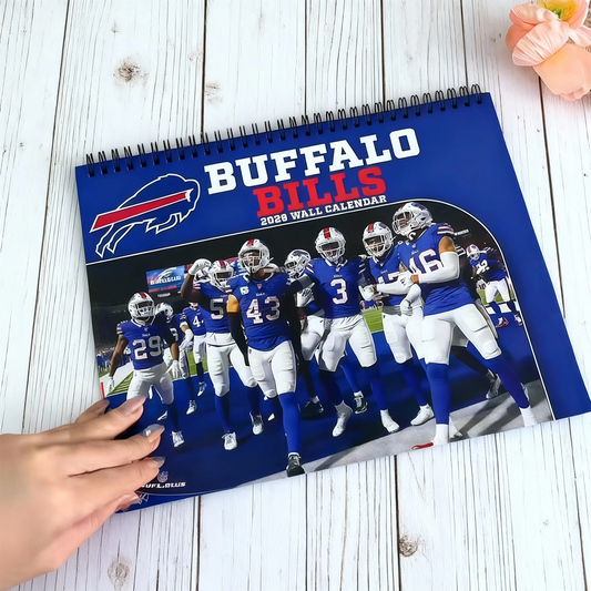 💥Last day 33% OFF💥Buffalo Bills 2026 Calendar🏈🗓️