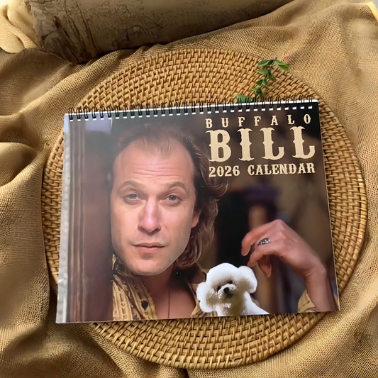💥Last Day 33% OFF💥Buffalo Bill – The Silence of the Lambs 2026 Wall Calendar